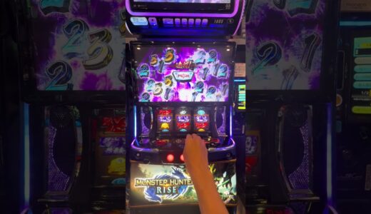 上乗せの数だけ皆様に良いことありますように〜　スマスロ　モンスターハンターライズ　ヌシ・ジンオウガ討伐からの大連続ボーナス　上乗せ画面