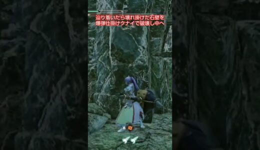 潜水艇追加クエストの場所の一つピラミッド編　#モンハンライズサンブレイク 　#潜水艇　#クエスト　#カブト　#ロンディーネ　#ゲーム実況 　#爆弾　#クナイ