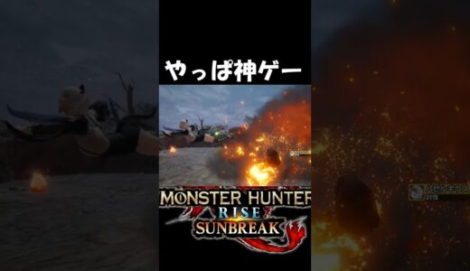 翔虫って最高だよな👍　　　　　　　　　　　　　　　　【モンハンサンブレイク】【MHR:SB】魅せプ　#shorts