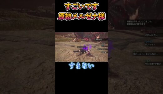 「すごいです、原初メルゼナ様」 #ゲーム実況 #モンハンライズサンブレイク #魔法の高み #フェルン #コピーレン