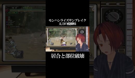 モンハンライズサンブレイク配信より #ゲーム実況 #vtuber #モンハン  #モンハンライズサンブレイク