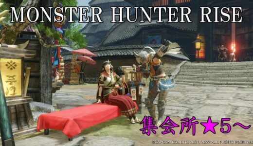 【モンハンライズ】相方と狩猟生活4日目【10/20】