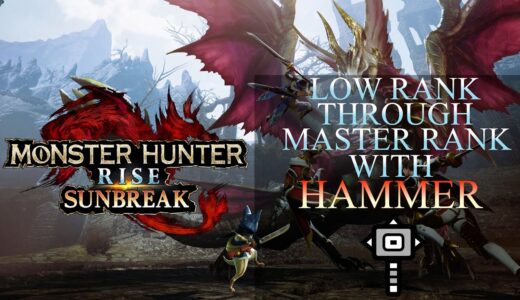 Monster Hunter Rise Hammer Playthrough: Starting High Rank