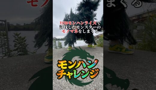 モンハンチャレンジ #パチスロ #モンハン #モンハンライズ #スマスロ #モノマネ #スロット #パチンコ #スマパチ #モンスターハンター #shrots #おすすめ
