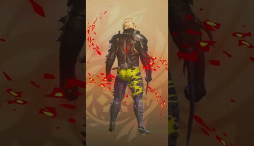 モンハンワイルズで一番羞恥心を覚えた装備作ってみた