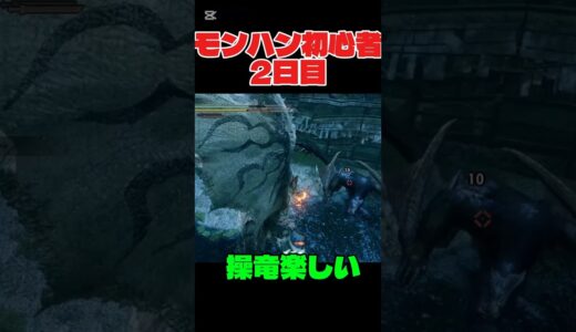 操竜楽しいな！#モンハン#モンスターハンターライズ #モンスターハンター#初心者#面白い#ゲーム