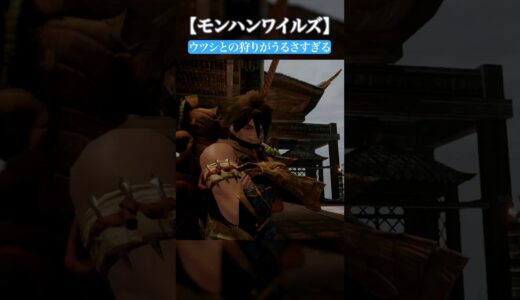 ウツシとの狩りがうるさすぎる【モンハンサンブレイク】