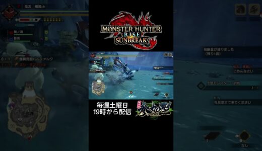 3 2 1 乙！！！ #switch版モンハンライズサンブレイク  #モンハン #ゲーム実況 #モンスターハンターライズサンブレイク