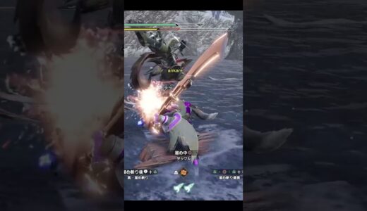 【MHRS】大剣で真・溜め斬りを当てたい！アケノシルム編 #shorts