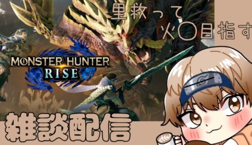 [MHRise]今日は朝から火○を目指す 初見&初心者大歓迎