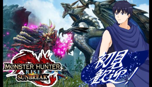 【Switch版モンハンライズサンブレイク視聴者参加型】【声なし配信】とりあえずうちでひと狩り行くかい？【初見歓迎！】