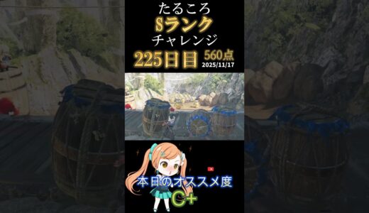 【U型配置 安定攻略】Sチャレンジ 560点【モンハンワイルズ】 #モンハン #ショート動画　#Shorts #モンスターハンターワイルズ #monster #ゲーム実況 #games