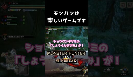 モンハン世代の皆さんの青春を令和に追体験してます #shorts #モンハン #ライズ #サンブレイク #参加型