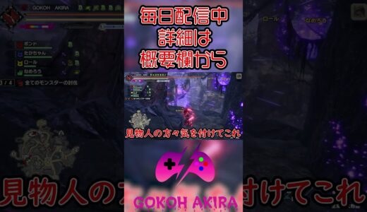 見物してただけなのにｗ【モンスターハンターライズサンブレイク】　#shorts  #shortsvideo  #shortsfeed #モンハン