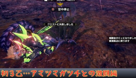 【モンスターハンターライズ：サンブレイク】おっさん孤独のモンハン＃３１